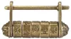 Chinees vintage hangslot, antiek retrocijferslot voor Productafbeelding-voorbeeld 1