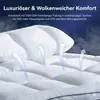 NicePlus Topper mit Daunendecke, 160x200x10cm, 5-Zonen Produktbild-Vorschau 6