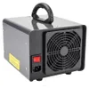 A gray ozone generator with a black handle and fan. Podgląd zdjęcia produktu