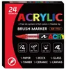 Acrylmarker-Set mit 24 Pinselfarben zum Selbermalen Produktbild-Vorschau 3