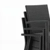 Krzesła Bolero z podłokietnikami w wykończeniu rattanowym, Podgląd zdjęcia produktu 6
