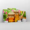 Bild auf Leinwand - Leinwandbild - Honig Glas Glas Vitamin Produktbild-Vorschau 4