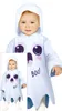 Guirca Geisterbaby-kostüm Weiß 18-24 Months Weiß 18-24 Produktbild-Vorschau 9