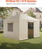 SucceBuy Winter-Pavillonabdeckung, 3,09x3,69 m, Produktbild-Vorschau 2