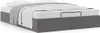 vidaXL Ottoman-Bett ohne Matratze Grau 140x200 cm Produktbild-Vorschau 4