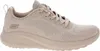 A side view of a single nude-colored Skechers Bobs Squad Chaos sneaker against a white background. Náhled obrázku produktu