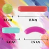 A size chart showing different magnetic building blocks with their measurements. Náhled obrázku produktu