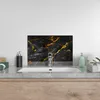 DEQORI Küchenrückwand Glas 60x40 cm 'Veredelter Naturstein' Produktbild-Vorschau 4