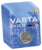 6x VARTA Lithium-Knopfzelle 3V CR 2032 DL 2032 ECR 2032 L14 Produktbild-Vorschau 1
