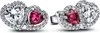 Pandora Couronne de rayons Cœur Boucles d'oreilles Voir les images du produit 1