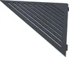 Duschablage PROSHELF Basic schwarz pulverbeschichtet 400 mm Produktbild-Vorschau 1