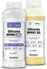 Two bottles of silicone rubber for mold making. Náhled obrázku produktu