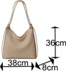 Damen Shopper Tasche groß Hobo Bag – vegane Leder Produktbild-Vorschau 6