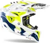 Crosshelm Schutzhelm Quadhelm AIROH Aviator 3.0 Spin Weiß Produktbild-Vorschau 2