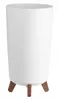 Gracia Tubus Slim vaso da fiori bianco moderno gambe lucide Anteprima dell’immagine prodotto 2