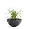 PFLANZWERK® Pflanzschale Pflanzkübel BOWL Ø 28cm ANTHRAZIT Produktbild-Vorschau 1