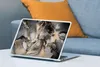 MuchoWow® Laptop Aufkleber Sticker Cover Grau - Luxus - Produktbild-Vorschau 4