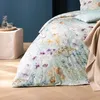 Estella Mako Jersey Bettwäsche 155x220 Sonja mint Blüten Produktbild-Vorschau 8
