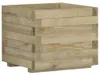 vidaXL Vyvýšená posteľ 50x50x40 cm Drevená štvorcová Náhľad obrázku produktu 8