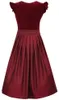 Dirndl Hochwinkel 70cm Länge wine 38 Produktbild-Vorschau 2