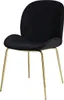 Stuhl Charlize 100 2er-Set Schwarz / Messing Produktbild-Vorschau 1