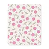 MuchoWow® Mauspad Mousepad Kirschen - Blumen - Tupfen - Produktbild-Vorschau 1