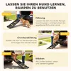 PawHut Hunderampe klappbar Hundetreppe rutschfest Produktbild-Vorschau 8