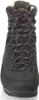 A close-up, front view of a black hiking boot. Produktbild-Vorschau