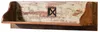 MASSIVMOEBEL24.DE Wandregal Altholz 85x22x24 mehrfarbig Produktbild-Vorschau 1