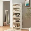 Skriňa na topánky "Sykkylven" s 5 chlopňami 169 x 60 x 24 Náhľad obrázku produktu 1