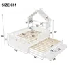 MODFU dětská postel 140x200 z dřevěné platformy se 3 Náhled obrázku produktu 5