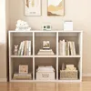 Offener Regal, weiß, 6 Bücherregale, Loft-Schrank, modern, Produktbild-Vorschau 6