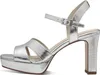 Tamaris Damen Sandalette, Silber-Gold Metallic, 38 EU, Produktbild-Vorschau 4