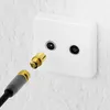 ORSEM SAT Antennenadapter Koaxialkabel auf TV Stecker Produktbild-Vorschau 3