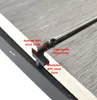 100 Stück WPC Clips 5mm Fuge Klammern Dielen Abstandhalter Produktbild-Vorschau 3