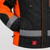 URGENT Y-8368 Winterjacke Arbeitsjacke Schwarz Orange Größe Produktbild-Vorschau 4