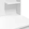 A close-up view of a white shelf and surface, likely part of a desk or vanity. Anteprima dell’immagine prodotto