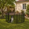 GIHAUVIA Welpenauslauf 80cm hoch 8 Teilig inkl. Erdankern Produktbild-Vorschau 11