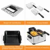 COSTWAY Fritteuse 5L 1700W, Edelstahl-Fritteuse mit Öl, 3 Produktbild-Vorschau 6
