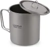 Lixada Titanium Topf Camping Tragbar Titan Wasser Tragbar Produktbild-Vorschau 11