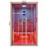 An infrared sauna cabin with dimensions indicated. Produktbild-Vorschau