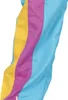 A close-up of a colorful tracksuit with vertical stripes. Produktbild-Vorschau