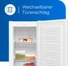 Exquisit Gefrierschrank GS111-330E weiss | 63 l Nutzinhalt Produktbild-Vorschau 5