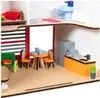 goki Tragbares Puppenhaus Eco House, mit Zubehör Produktbild-Vorschau 13
