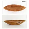 TEAK Mísa ve tvaru loďky průměr 40 cm Náhled obrázku produktu 3