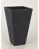 Blumensäule Capri Kunststoff 27 x 27 x 45 cm anthrazit Produktbild-Vorschau 5