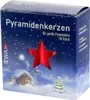 Świece piramidki duże w opakowaniu 18 | 3 kolory Podgląd zdjęcia produktu 12