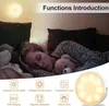 6 Stück LED Nachtlicht, Nachtlicht mit Bewegungsmelder USB Produktbild-Vorschau 3