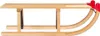 Nijdam Davos Schlitten – Schlitten – S – 80 cm – Holz – Rot Produktbild-Vorschau 3