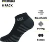 Caterpillar 6 Paar Herren Socken Jeden Einsatz Baumwolle Produktbild-Vorschau 3